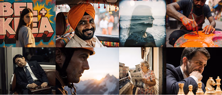 Flux Krea AI model architecture - FLUX.1 Krea photorealistic image generation technology