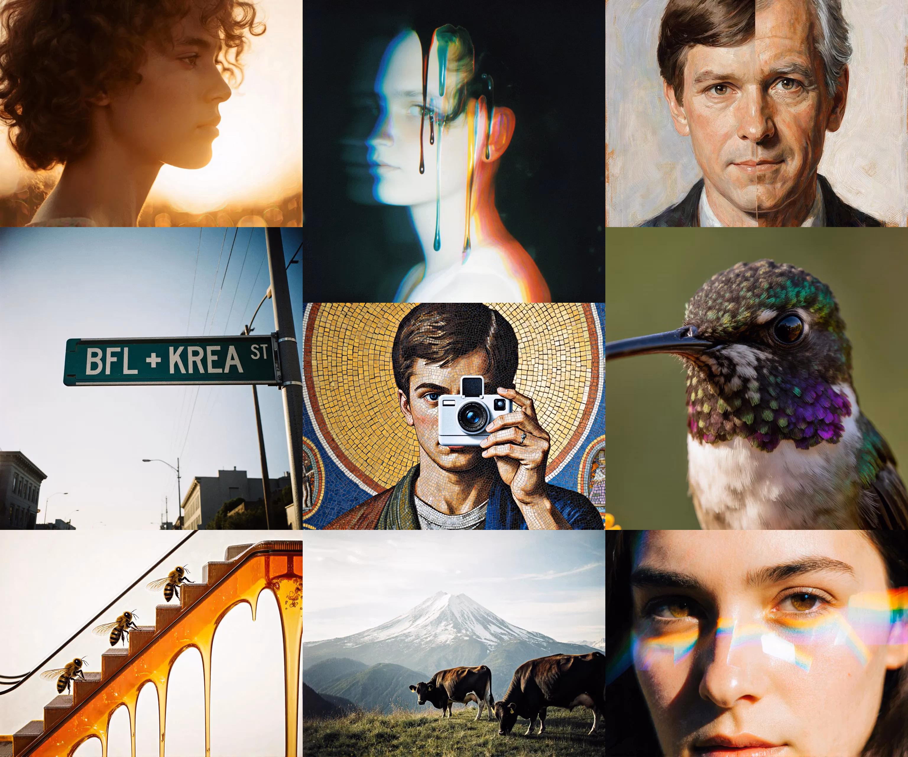 Flux Krea AI image generator use cases - photorealistic images for creative projects